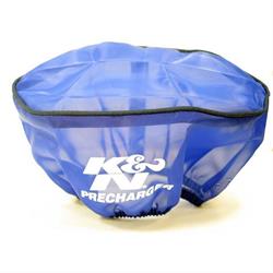 K&N E-3341PL PreCharger Air Filter Wrap, 3.5in Tall, Blue