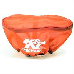 K&N E-3341PR PreCharger Air Filter Wrap, 3.5in Tall, Red