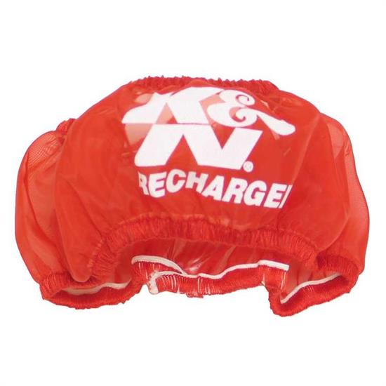 K&N E-3360PR PreCharger Air Filter Wrap, 2in Tall, Red