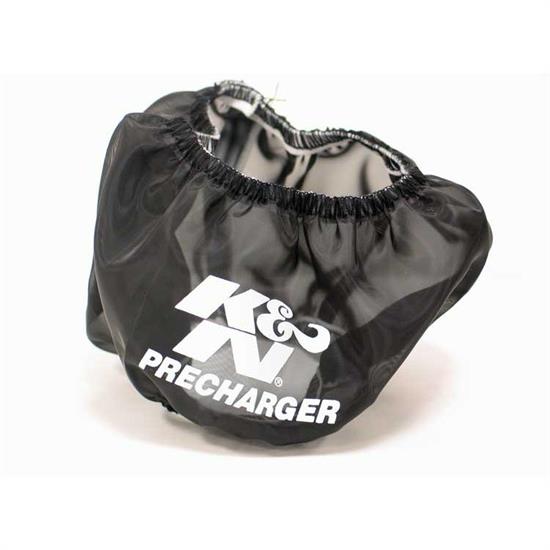 K&N E-3380PK PreCharger Air Filter Wrap, 3in Tall, Black