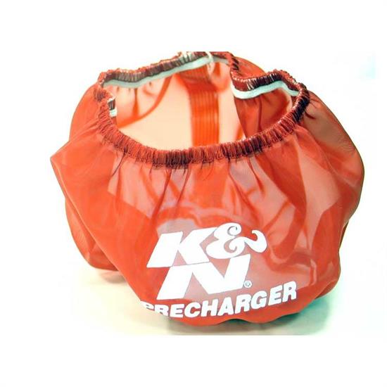 K&N E-3380PR PreCharger Air Filter Wrap, 3in Tall, Red