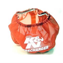 K&N E-3380PR PreCharger Air Filter Wrap, 3in Tall, Red