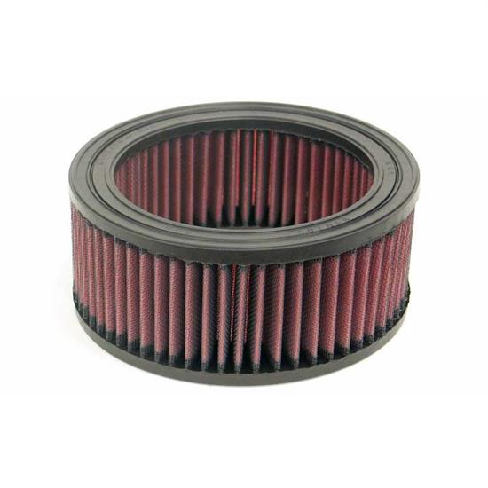 K&N E-3380 Lifetime Performance Air Filter, 3in Tall, Round