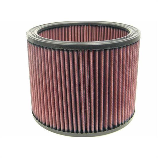 K&N E-3490 Lifetime Performance Air Filter, 6in Tall, Round