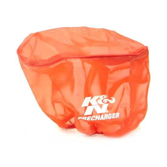 K&N E-3491PR PreCharger Air Filter Wrap, 6in Tall, Red