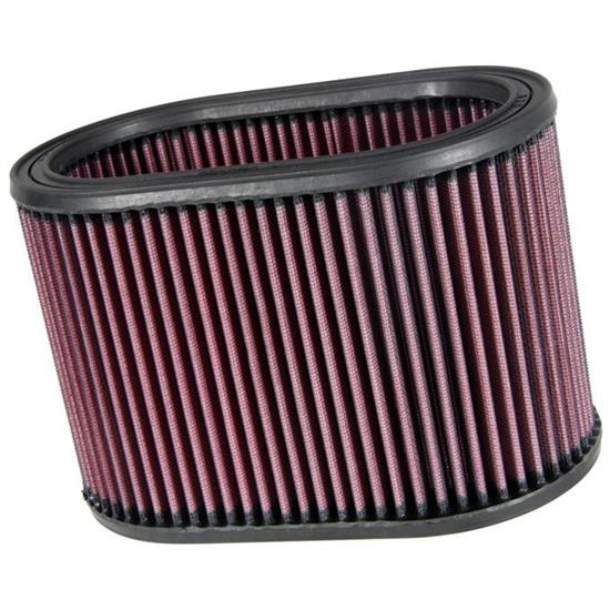 K&N E-3491 Lifetime Performance Air Filter, 6in Tall, Oval