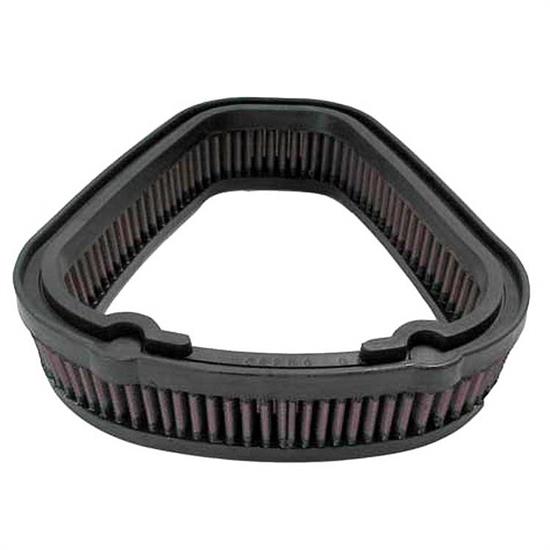 K&N E-3495 Powersports Air Filter, 2.125in Tall, Oval