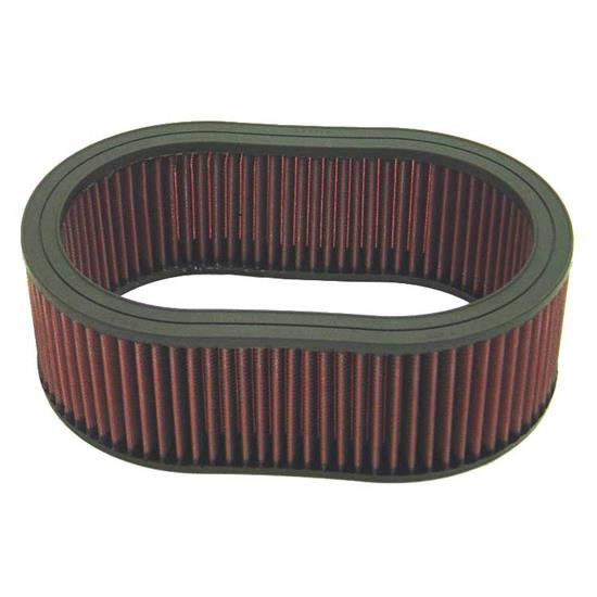 K&N E-3504 Lifetime Performance Air Filter, 4in Tall, Oval