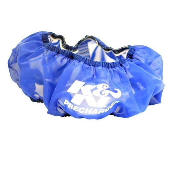 K&N E-3527PL PreCharger Air Filter Wrap, 2in Tall, Blue
