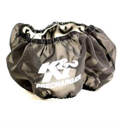 K&N E-3530PK PreCharger Air Filter Wrap, 3in Tall, Black