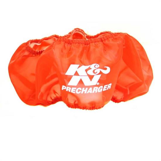 K&N E-3530PR PreCharger Air Filter Wrap, 3in Tall, Red