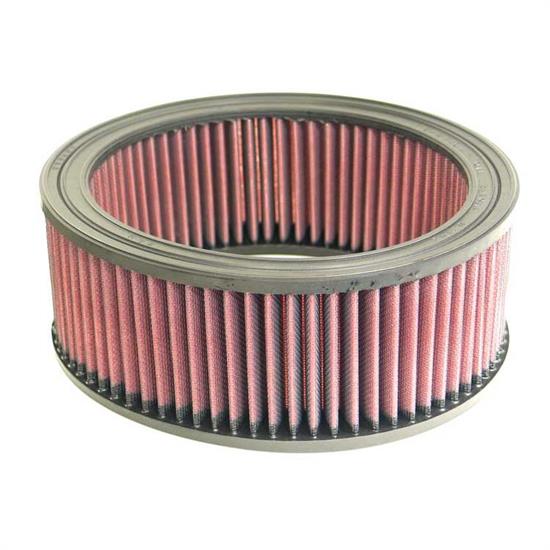 K&N E-3600 Lifetime Performance Air Filter, 3.5in Tall, Round