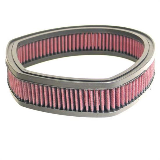 K&N E-3614 Lifetime Performance Air Filter, 2.25in Tall