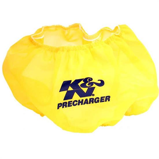 K&N E-3650PY PreCharger Air Filter Wrap, 5in Tall, Yellow