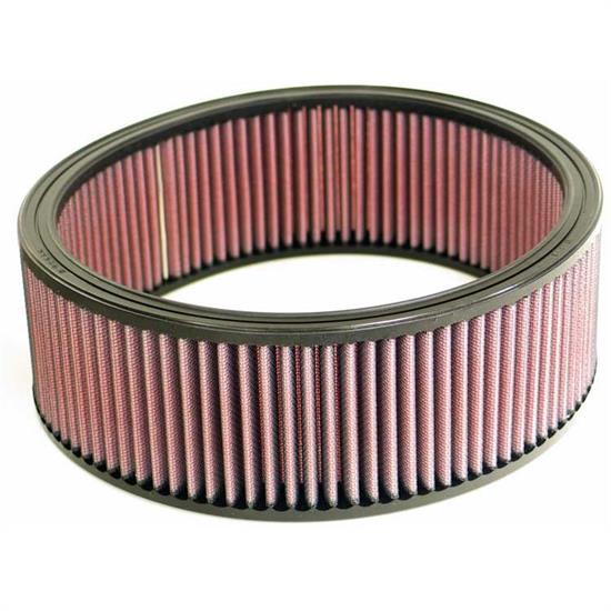 K&N E-3670 Lifetime Performance Air Filter, 3.25in Tall, Round