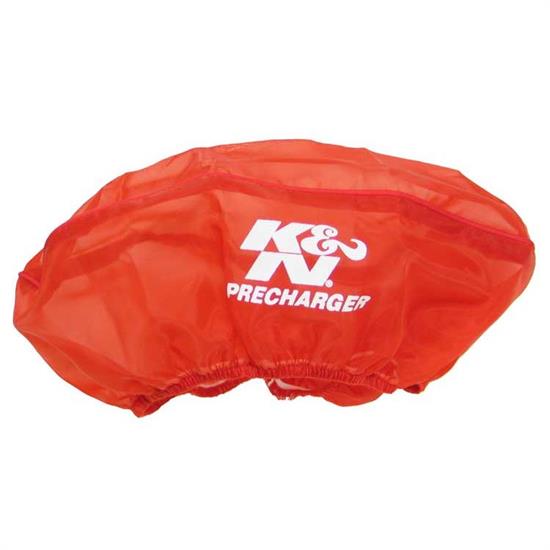 K&N E-3671PR PreCharger Air Filter Wrap, 3.5in Tall, Red