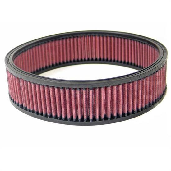 K&N E-3675 Lifetime Performance Air Filter, 2.5in Tall, Round