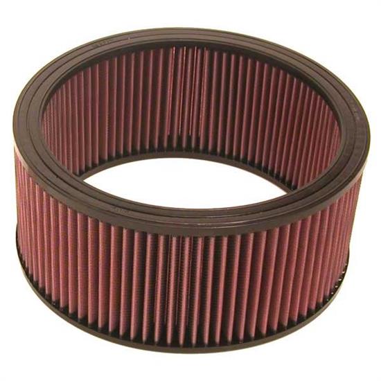 K&N E-3680 Lifetime Performance Air Filter, 5in Tall, Round
