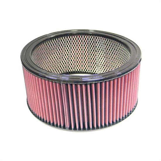K&N E-3681 Lifetime Performance Air Filter, 5in Tall, Round