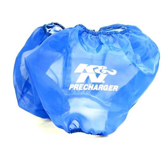 K&N E-3690PL PreCharger Air Filter Wrap, 6in Tall, Blue