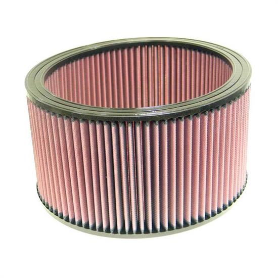 K&N E-3690 Lifetime Performance Air Filter, 6in Tall, Round