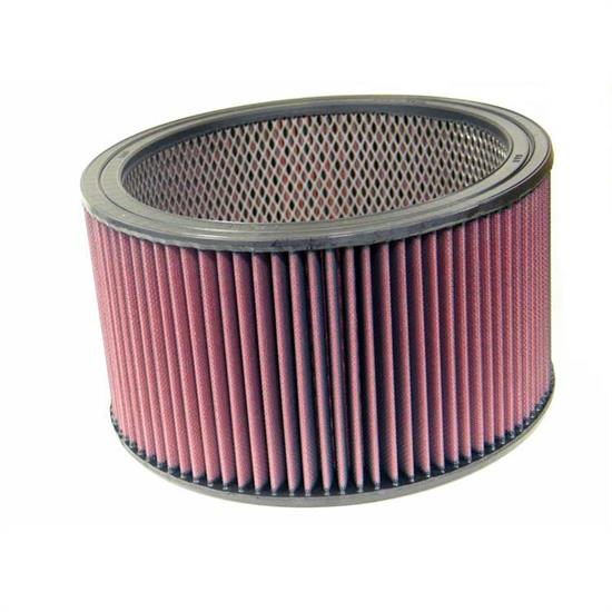 K&N E-3691 Lifetime Performance Air Filter, 6in Tall, Round