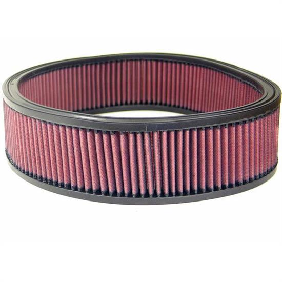K&N E-3705 Lifetime Performance Air Filter, 3.25in Tall, Round