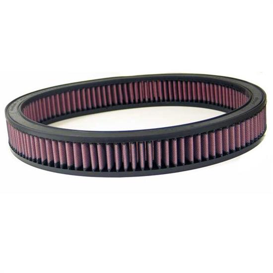 K&N E-3710 Lifetime Performance Air Filter, 2in Tall, Round