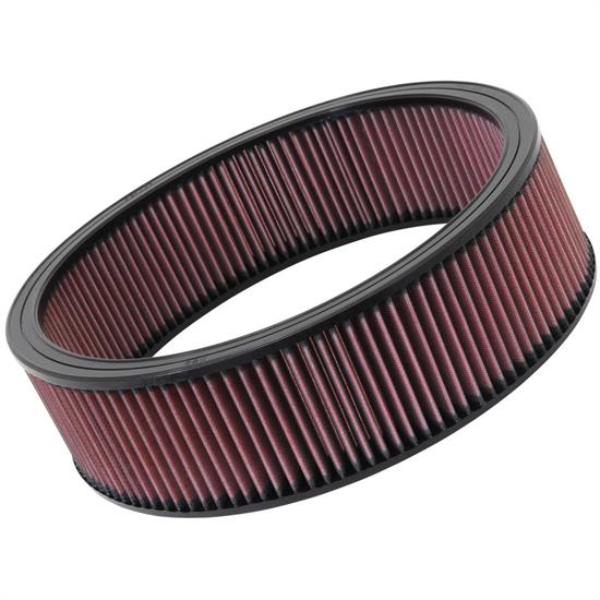 K&N E-3730 Lifetime Performance Air Filter, 4in Tall, Round