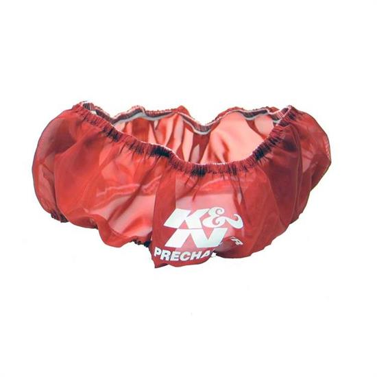 K&N E-3740PR PreCharger Air Filter Wrap, 2.25in Tall, Red