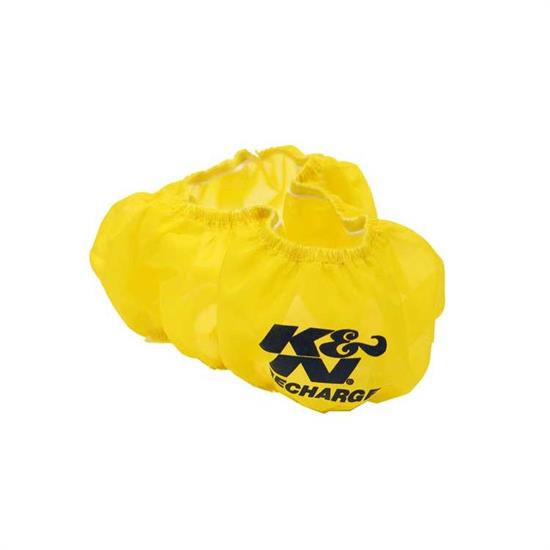K&N E-3740PY PreCharger Air Filter Wrap, 2.25in Tall, Yellow