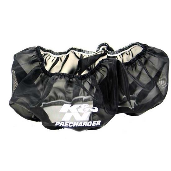 K&N E-3750PK PreCharger Air Filter Wrap, 4in Tall, Black
