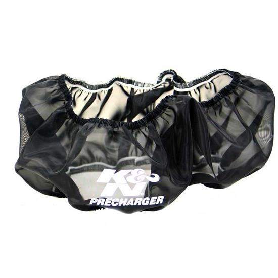 K&N E-3750PK PreCharger Air Filter Wrap, 4in Tall, Black