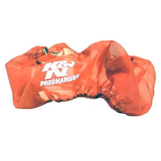 K&N E-3750PR PreCharger Air Filter Wrap, 4in Tall, Red
