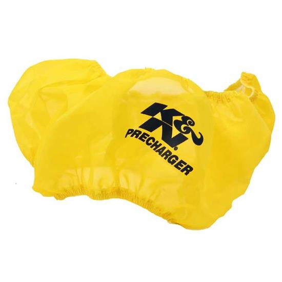 K&N E-3750PY PreCharger Air Filter Wrap, 4in Tall, Yellow