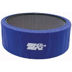 K&N E-3760PL PreCharger Air Filter Wrap, 5in Tall, Blue