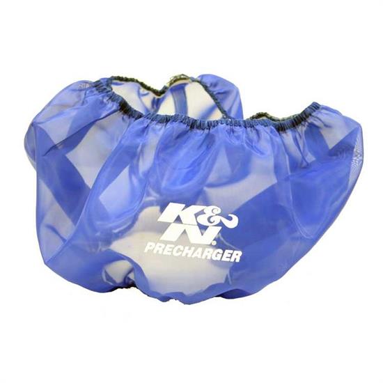 K&N E-3770PL PreCharger Air Filter Wrap, 6in Tall, Blue