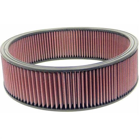 K&N E-3808 Lifetime Performance Air Filter, 4.5in Tall, Round