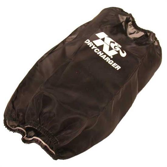 K&N E-3810DK DryCharger Air Filter Wrap, 12.5in Tall, Black