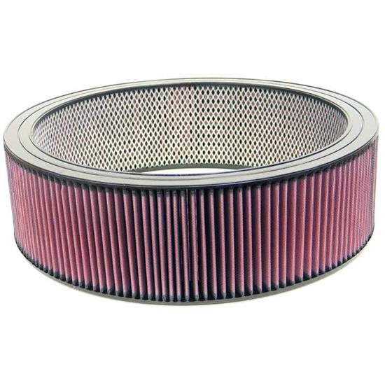 K&N E-3815 Lifetime Performance Air Filter, 5in Tall, Round