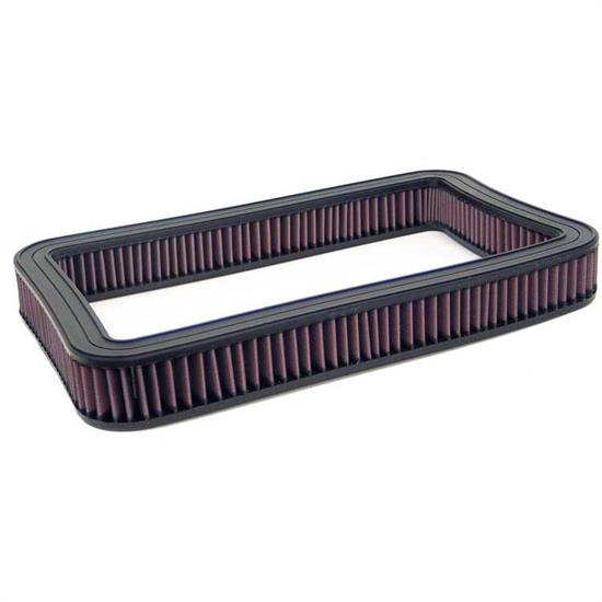 K&N E-3817 Lifetime Performance Air Filter, 2.25in Tall, Rectangular