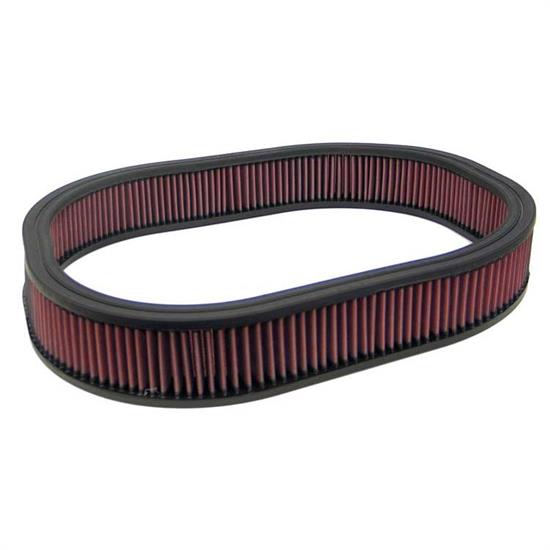 K&N E-3840 Lifetime Performance Air Filter, 3in Tall, Oval