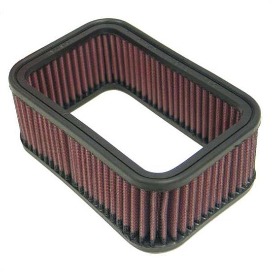 K&N E-3952 Lifetime Performance Air Filter, 2.5in Tall, Rectangular