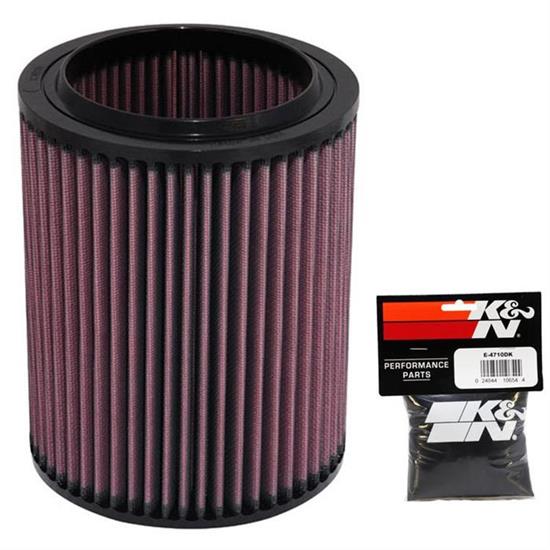 K&N E-4710 Lifetime Performance Air Filter, 7.563in Tall, Round