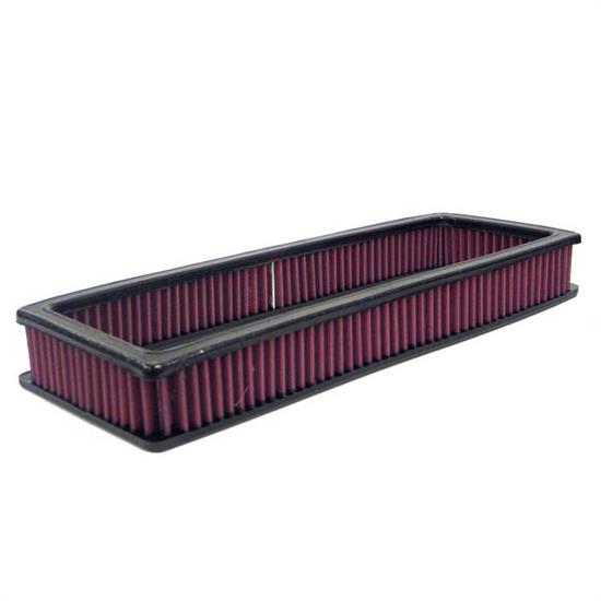 K&N E-9017 Lifetime Performance Air Filter, 2.125in Tall, Rectangular