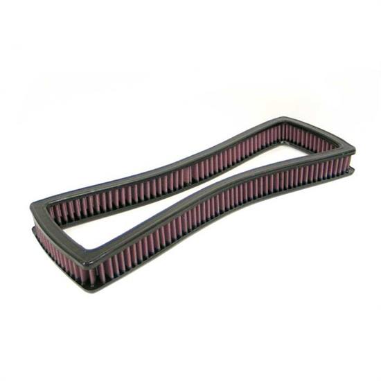 K&N E-9079 Lifetime Performance Air Filter, 1.688in Tall, Rectangular