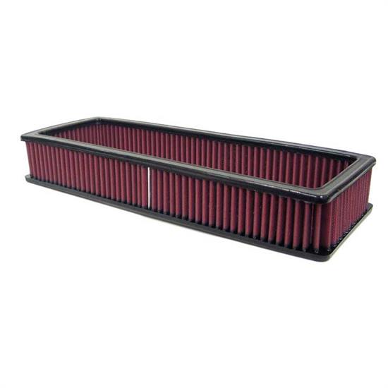 K&N E-9082 Lifetime Performance Air Filter, 2.625in Tall, Rectangular