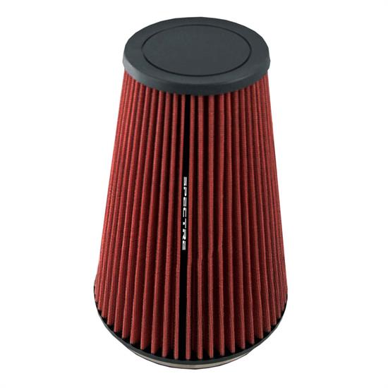 Spectre HPR9605 hpR Air Filter, Red, 10.25in Tall, Tapered Conical