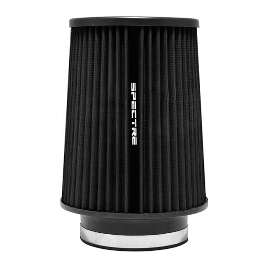 Spectre HPR9889K Conical Filter, Black, 9in Tall, Tapered Conical