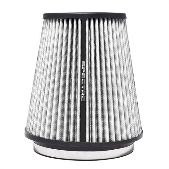 Spectre HPR9891W hpR Air Filter, White, 8.5in Tall, Tapered Conical
